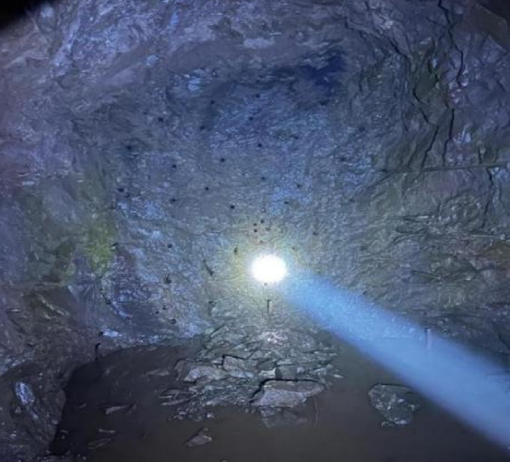 Underground CO₂ fracturing operation